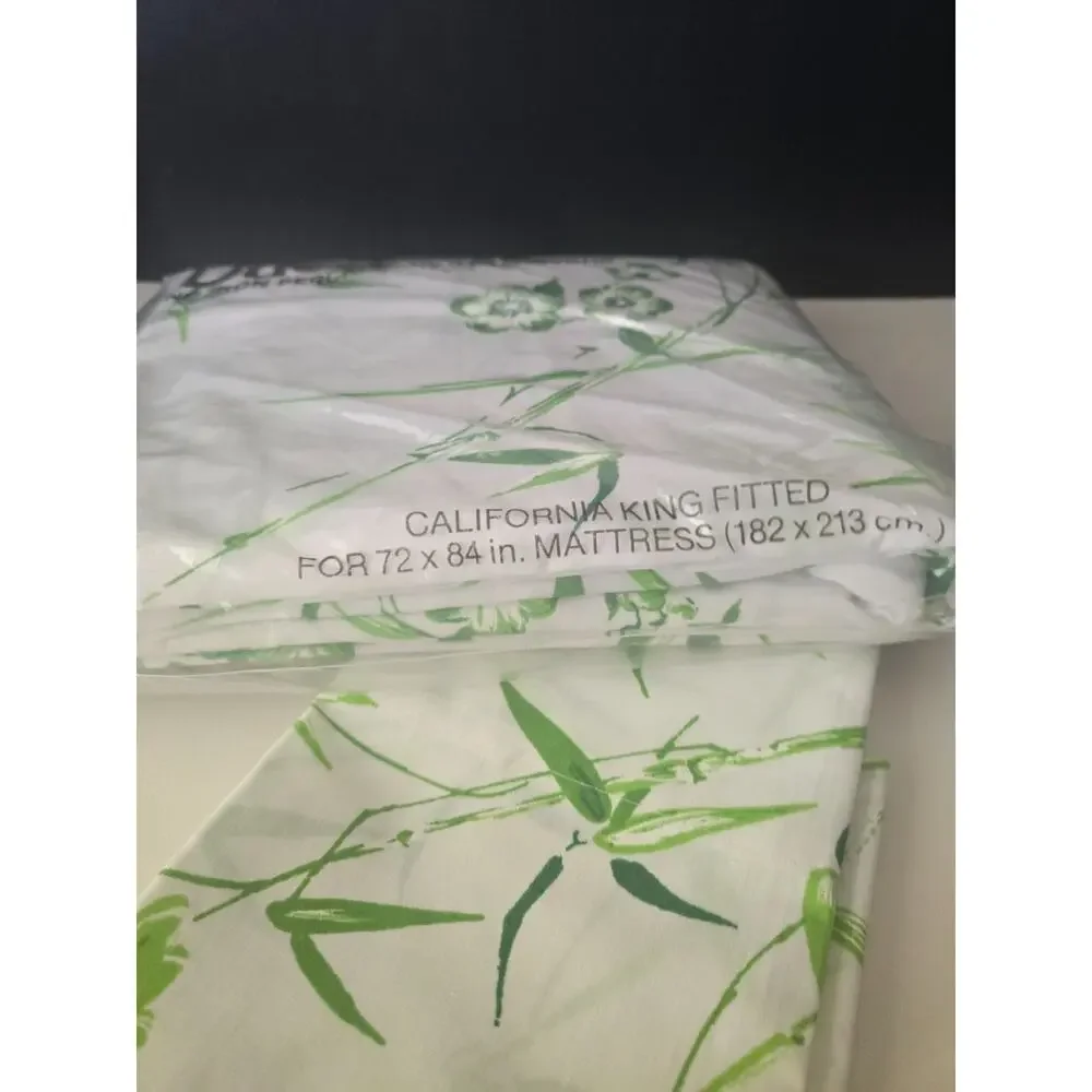 New Utica Bamboo California King Fitted Sheet & 1 pillow case
